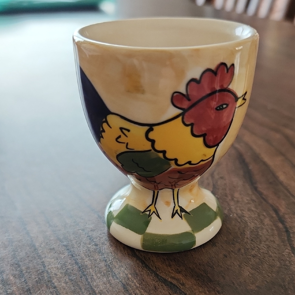 Le Chef Rooster Egg Cup